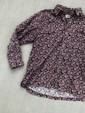Groovy Corduroy Paisley Shirt